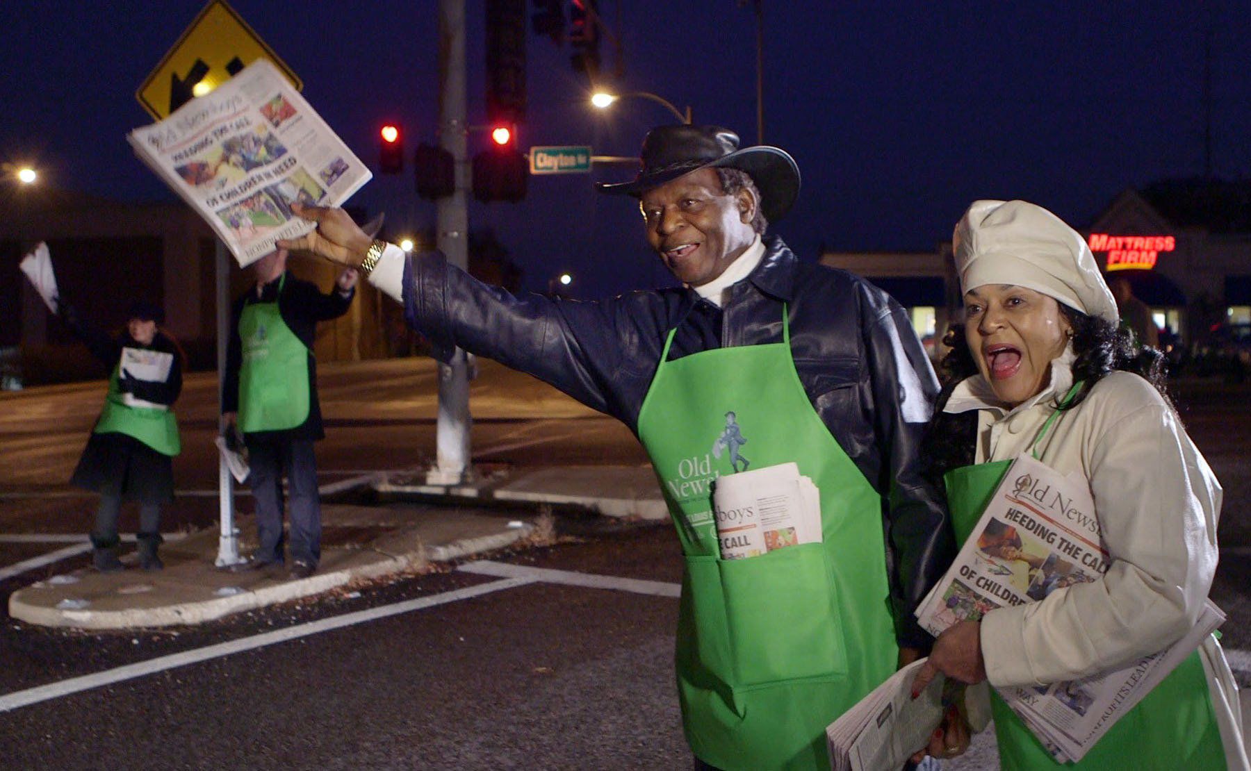 Lou and Jackie Brock for Old Newsboys Day